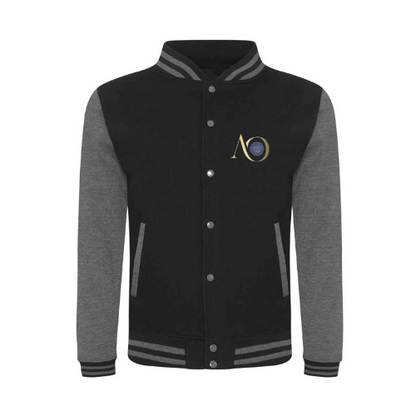 Dark Grey and Black Varsity Jackets